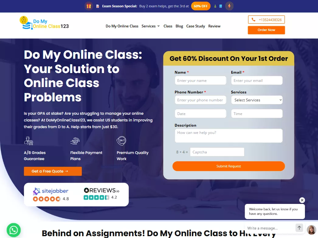 DoMyOnlineClass123.com