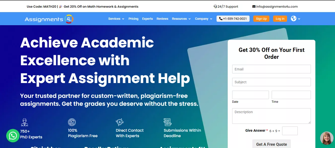 Assignments4u.com Review